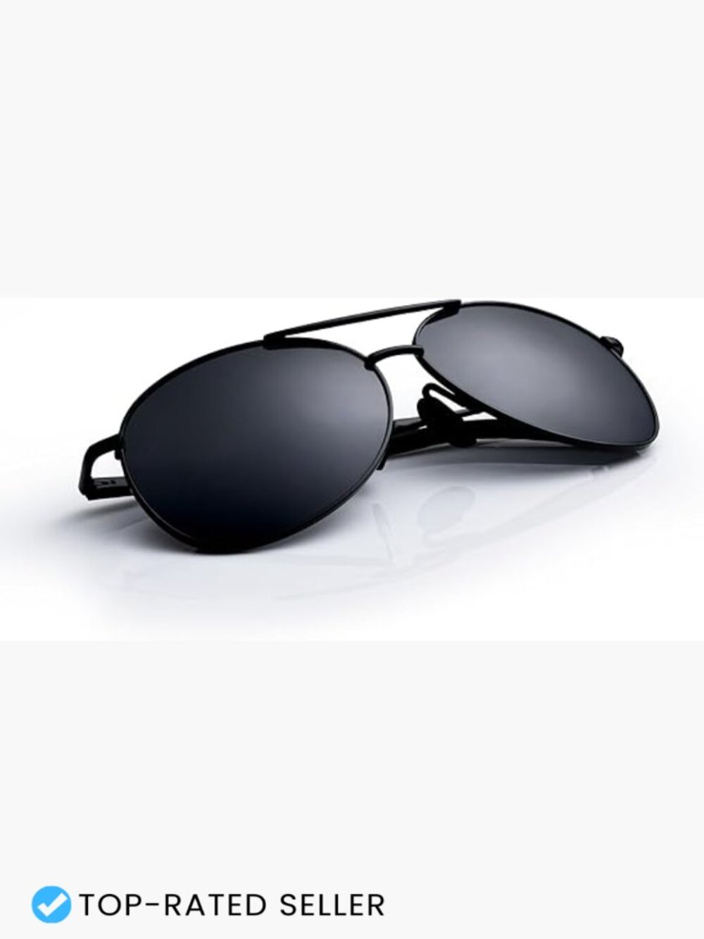 Classic Aviator Sunglasses Polarized Metal Frame UV Protection Driving Fishing